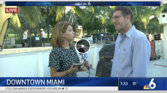 NBC 6 News Miami and Michael Capponi
